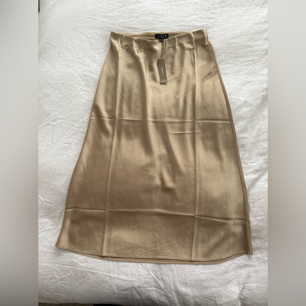 J. Crew Cream Maxi Skirt - Picture 2 of 6